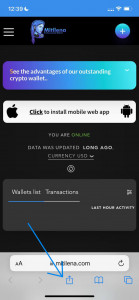 install wallet iOS app, Mitilena